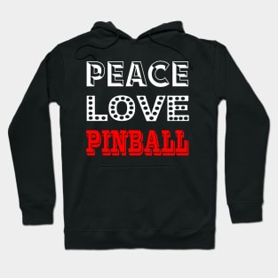 Peace Love Pinball, Big Square Hoodie